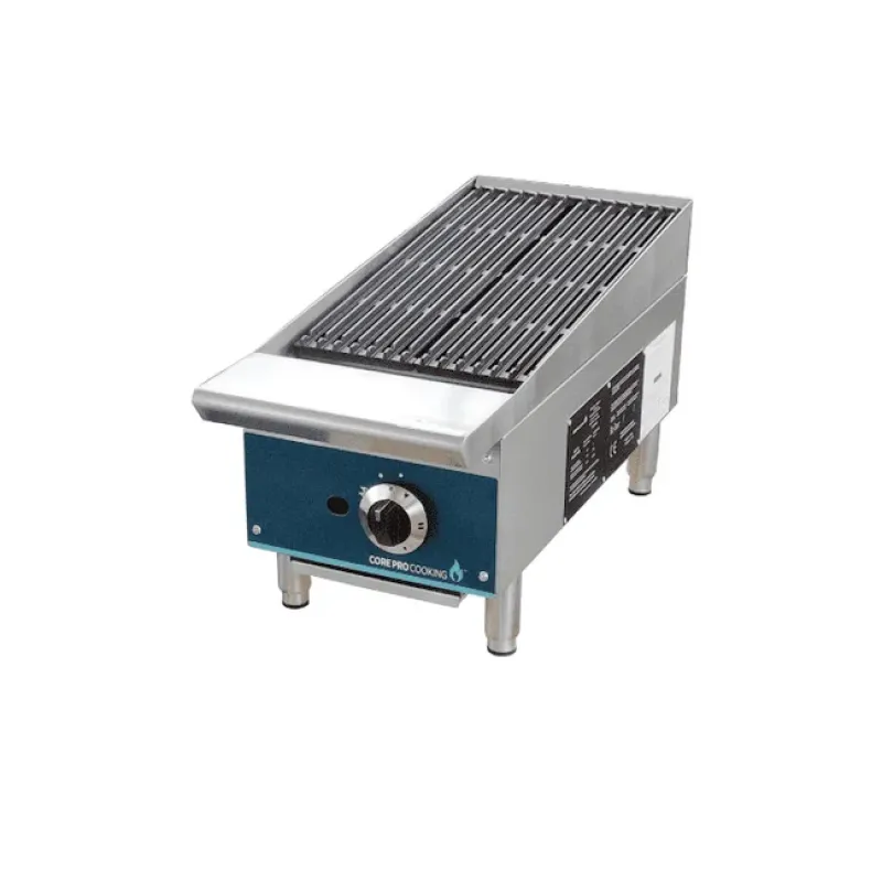 Grill υγραερίου με ηφαιστειογενείς πέτρες KARAMCO E-RQH-15A 401396